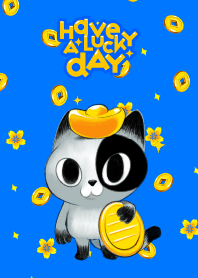Lucky Cats: Have A Lucky Gold Day