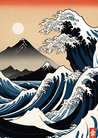 浮世絵の風景-昼 12