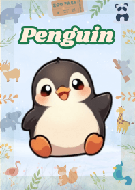 Penguin Daily Life (Purple 03)