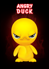 Angry duck