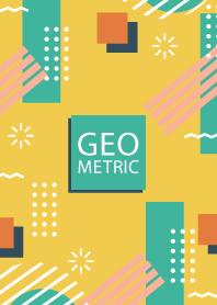 Geometric (Cream Can Yellow)