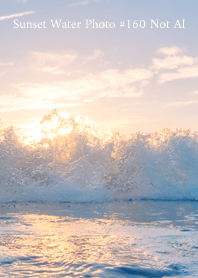 Sunset Water Photo #160 Not AI