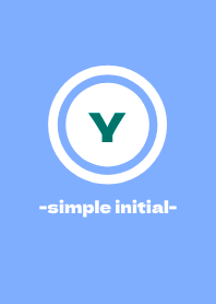simple initial-Y- THEME 7