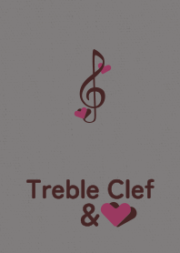 Treble Clef&heart ephemeral