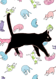 Colorful Cats