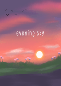 evening sky/1