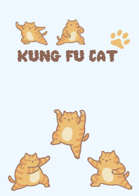 Kung Fu Orange Cat,black6