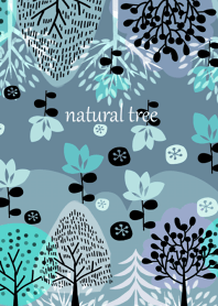 落ち着いた青い北欧の世界