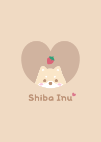 Shiba Inu2 Strawberry [OrangeYellow]