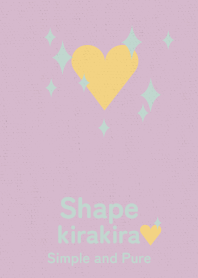 kirakira heart pastel