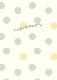 Pastel Polka Dots - Organic