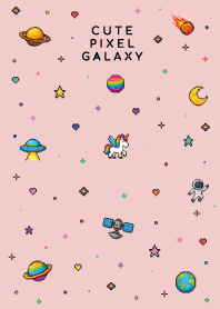 CUTE PIXEL GALAXY