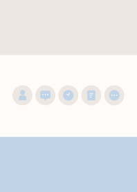 SIMPLE(beige blue)V.6b