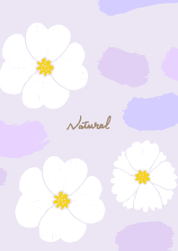 White flowers and paint8 from Japan