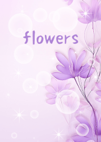 Purple Fantasy Flower #05
