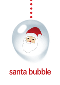santa bubble
