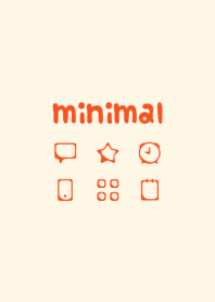 Minimal D type <Orange>