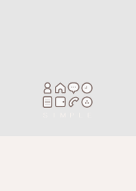 SIMPLE(beige gray)V.367b