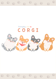 Everyday with Corgi