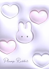 purple Fluffy rabbit and heart 12_2