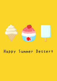 Happy Summer Dessert-YELLOW-REDj