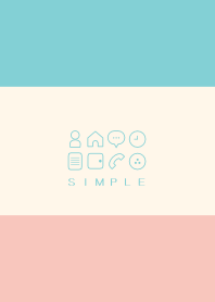 SIMPLE(pink green)V.342b