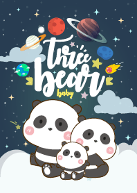 Bear Baby Galaxy Night Star