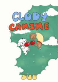 Cloudy Canine Duo ( Revised version)