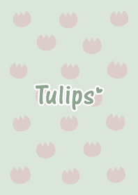 Tulips'Green'