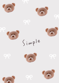 Greige Simple Moko Bear 03_2