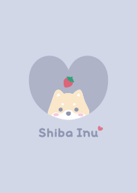 Shiba Inu2 Strawberry [BluePurple]
