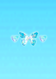 Jewelry Butterfly Light Blue