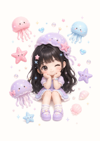 The Girl and the Jellyfish 1 (Pp)
