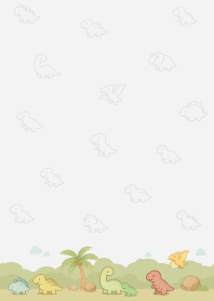 行走的小恐龍.白1