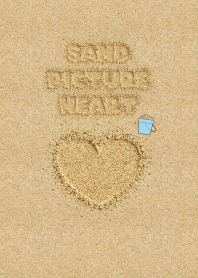 Sand Picture Heart 36