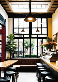 Cozy Coffee shop 131494