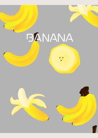 banana pattern 02 on beige ...
