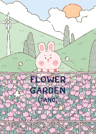flower garden (Pano)