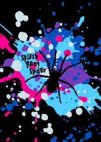 Splash paint Spider Galaxy-Black