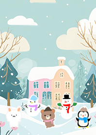 Kawaii scandinavian style(Winter-811)