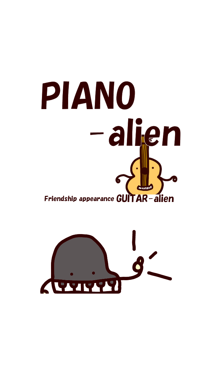 Theme of PIANO-alien