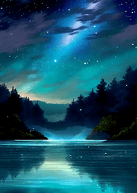 Beautiful starry night view#2304