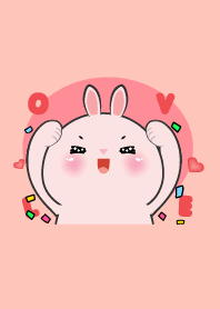 Simple Pink Rabbit Lover Theme (JP)