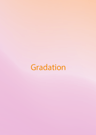 gradation ORANGE&PINK 101