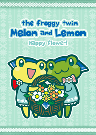 The Froggy Twin Melon&Lemon Happyflower!