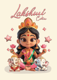 Lakshmi Cute & Ganesha : money & love