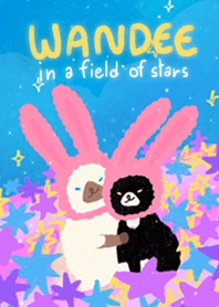 Wandee in a field of stars
