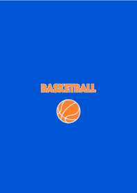 バスケットボール <ブルー/オレンジ>