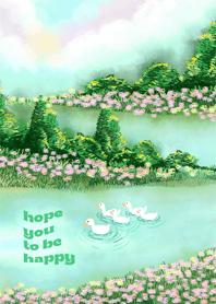 i hope you to be happy