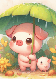 Cute little pig no.24